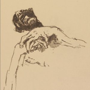 1973: Wir sind nicht die Letzten | Ölpastell auf Papier (29,6 x 20,9 cm)