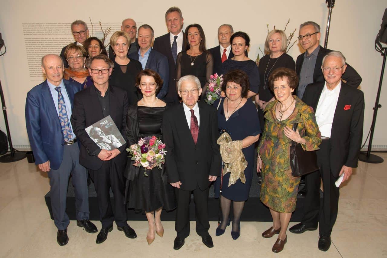 Zoran Music Ausstellungseröffnung im Leopold Museum