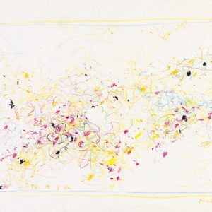 1962: Cortina | Buntstifte auf Papier (24,6 x 34,6 cm)