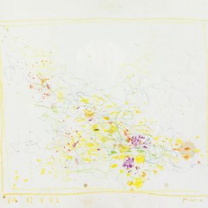 1962: Cortina | Buntstifte auf Papier (31,8 x 40 cm)
