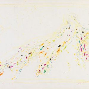 1963: Cortina | Buntstifte auf Papier (24,1 x 31,8 cm)