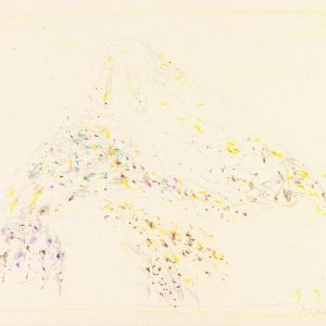 1963: Cortina | Buntstifte auf Papier (24,6 x 33,9 cm)