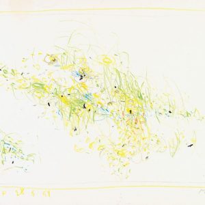 1964: Cortina | Buntstifte auf Papier (25 x 35 cm)