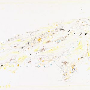 1964: Cortina | Buntstifte auf Papier (24,9 x 35 cm)