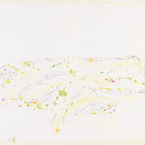 1965: Cortina | Buntstifte auf Papier (24,9 x 34,4 cm)