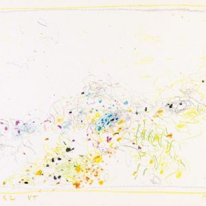 1962: Cortina | Buntstifte auf Papier (24,6 x 34,7 cm)