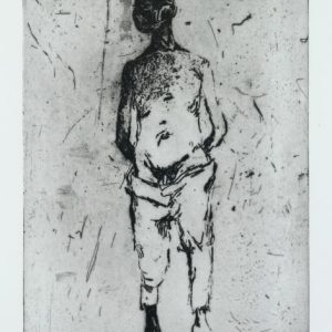 1970: Wir sind nicht die Letzten | Radierung auf Papier BFK Rives (75,5 x 56,4 cm)