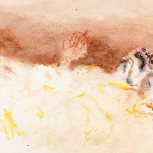 1971: Wir sind nicht die Letzten | Aquarell auf Papier (52,3 x 78,1 cm)