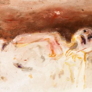 1971: Wir sind nicht die Letzten | Aquarell auf Papier (55,8 x 76,1 cm)