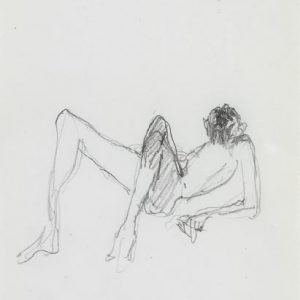 1971: Wir sind nicht die Letzten | Bleistift auf Papier (21,1 x 13,4 cm)