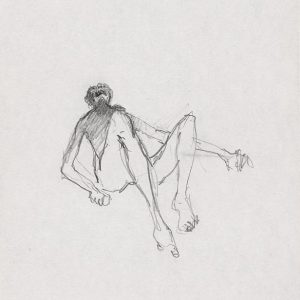 1971: Wir sind nicht die Letzten | Bleistift auf Papier (17,2 x 13,4 cm)
