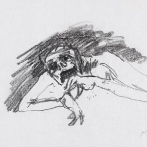 1970: Wir sind nicht die Letzten | Bleistift auf Papier (13,5 x 21,2 cm)
