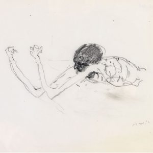 1970: Wir sind nicht die Letzten | Bleistift auf Papier (21,1 x 26,9 cm)