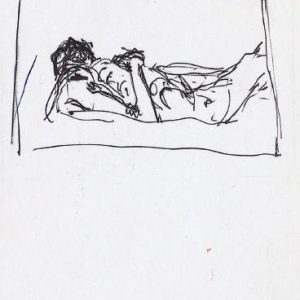 1970: Wir sind nicht die Letzten | Tusche auf Papier (13,4 x 10,4 cm)