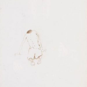 1976: Wir sind nicht die Letzten | Ölpastell auf Papier (44 x 31,5 cm)