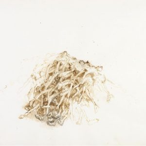 1987: Wir sind nicht die Letzten | Aquarell auf Papier (56,5 x 76,5 cm)