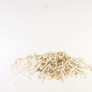 1988: Wir sind nicht die Letzten | Aquarell auf Papier (56,1 x 76,3 cm)