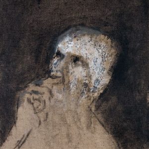 1989: Selbstporträt | Öl auf Leinwand (46 x 33 cm)