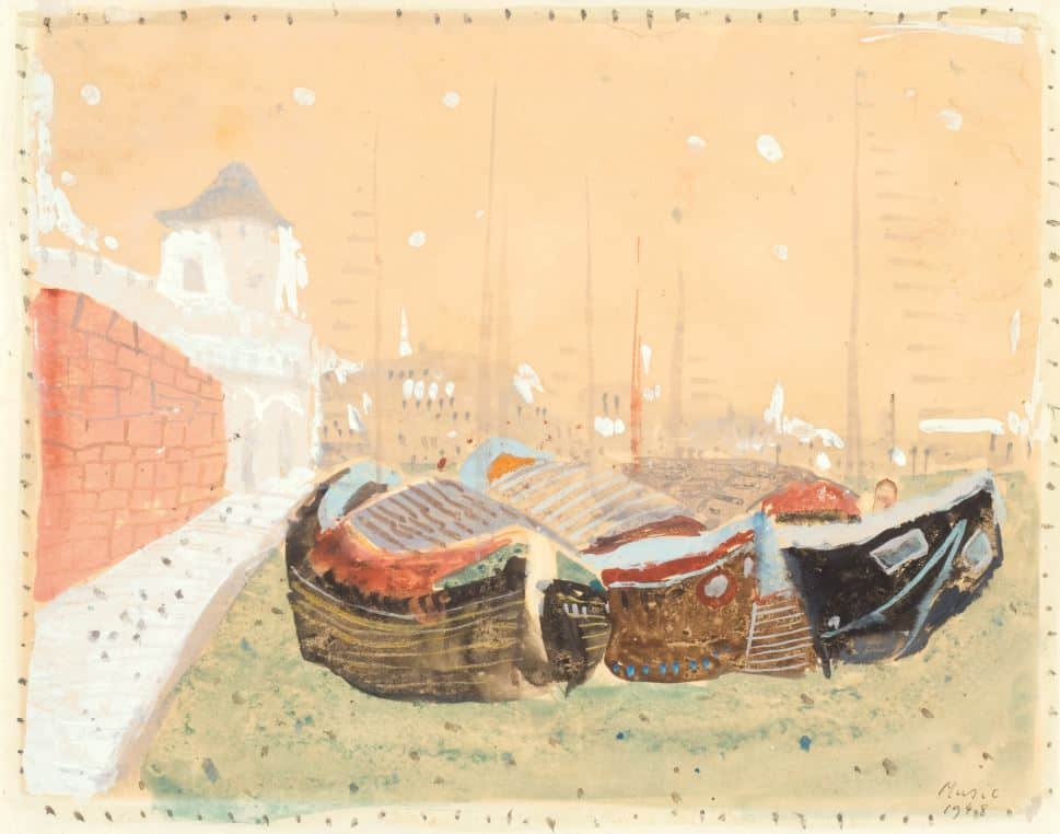 1948: Venezia | Gouache auf Papier (20,9 x 26,7 cm)