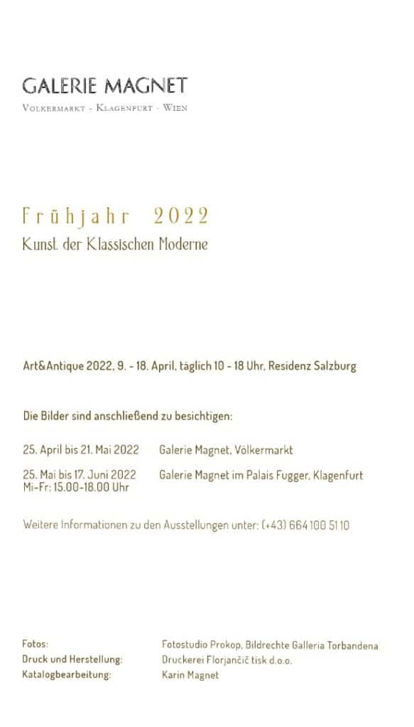 Kunstmesse Salzburg Booklet
